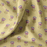 Printed Cotton ESHA2 Yellow / Blue